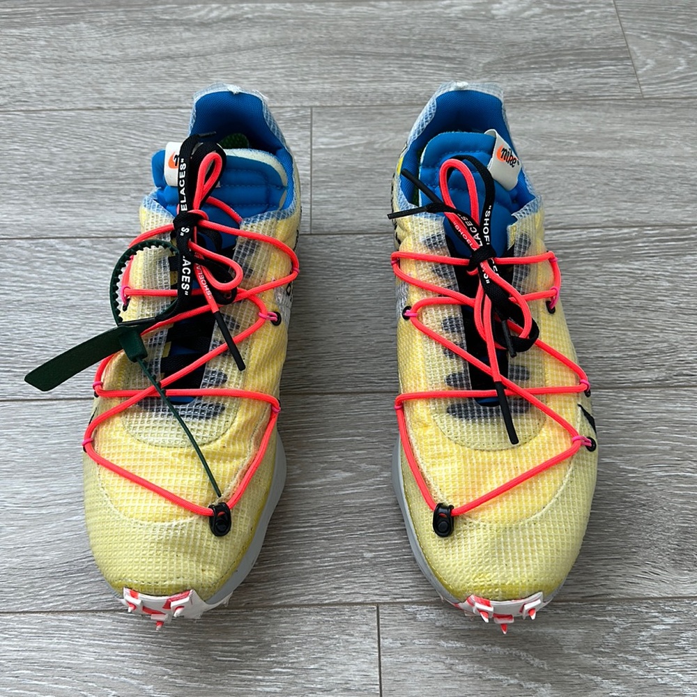 Nike cool vapor street “off white - tour yellow”
